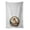 American Foxhound 2079, variant on Japanese Spitz and Flowers Kitchen Towel Set of 2 White Dish Towels 19 in x 28 in