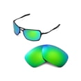 thumbnail image 4 of Walleva Emerald Polarized Replacement Lenses for Oakley Inmate Sunglasses, 4 of 5