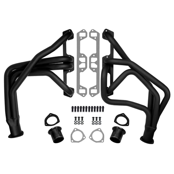 Southwest Speed Long Tube Headers For 1972-93 Chrysler Truck,Suv,273-360,Ramcharger,Flat Black