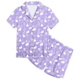 thumbnail image 3 of WEAIXIMIUNG Kid DIY Hand Painted Homewear Set Colouring Pajama Sets For And Girl Can Play With And Wea 150, 3 of 5