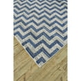 thumbnail image 3 of Feizy Brixton Modern Chevron, Blue/Ivory/Gray, 10' x 13'2" Area Rug Easy Care Stain Resistant Fade Resistant Nautical & Coastal Geometric Floor Rug for Living room Bedroom, 3 of 5