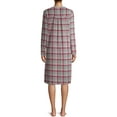 thumbnail image 3 of White Orchid Brinkley Plaid Butter Knit Gown, 3 of 7