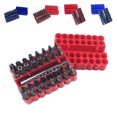 thumbnail image 2 of Qiaoxi 33-Pack Screwdriver Bit Set with Extension Bit Holder, Tamper Resistant Star Screwdriver Bits with Strong Magnetic Tips, Security Hexagonal Bits Set, 2 of 8