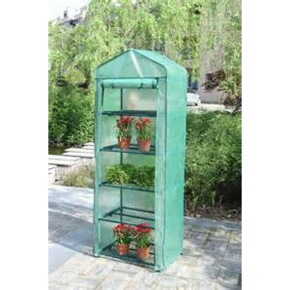 5 Tier Growing Rack with Mesh Greenhouse - Free Shipping