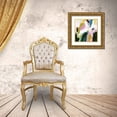 thumbnail image 3 of Borges, Victoria 26x26 Gold Ornate Wood Framed with Double Matting Museum Art Print Titled - Hillside Dusk I, 3 of 4