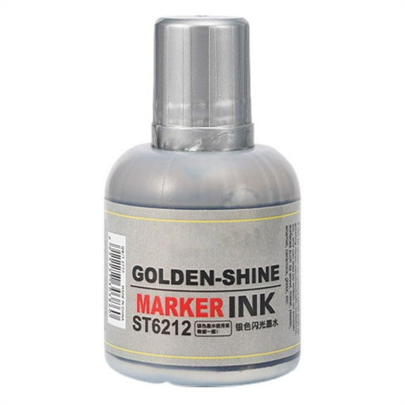 WMGHA Ink Bottle Black - Versatile Acrylic Drawing Ink for Artists and Students - Permanent Calligraphy Ink - Archival Ink for Illustrating and More, 20ml Bottle,High Gloss Ink Replacement