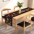thumbnail image 4 of Camino de mesa mexicano de lino blanco con bordado floral del Día de Muertos, pañuelo para mesa de comedor, decoración para fiestas en casa y festivales., 4 of 7