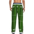 thumbnail image 6 of Cauagu American Football Field Mens Pajama Pants Sleep & Lounge Pants,PJ Bottoms with Pockets-XX-Large, 6 of 7