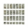 ARTSCAPE INC Wall Tiles, Jazz Murano Medley, Self-Adhesive, 1 x 2-In., 28-Pk.