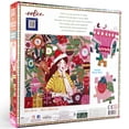 thumbnail image 3 of eeBoo Piece & Love: Ms. Santa's Reindeer - 500 Piece Puzzle - Adult Square Jigsaw, 23x23", Glossy High-Quality Pieces, Christmas Holiday Themed, 3 of 7