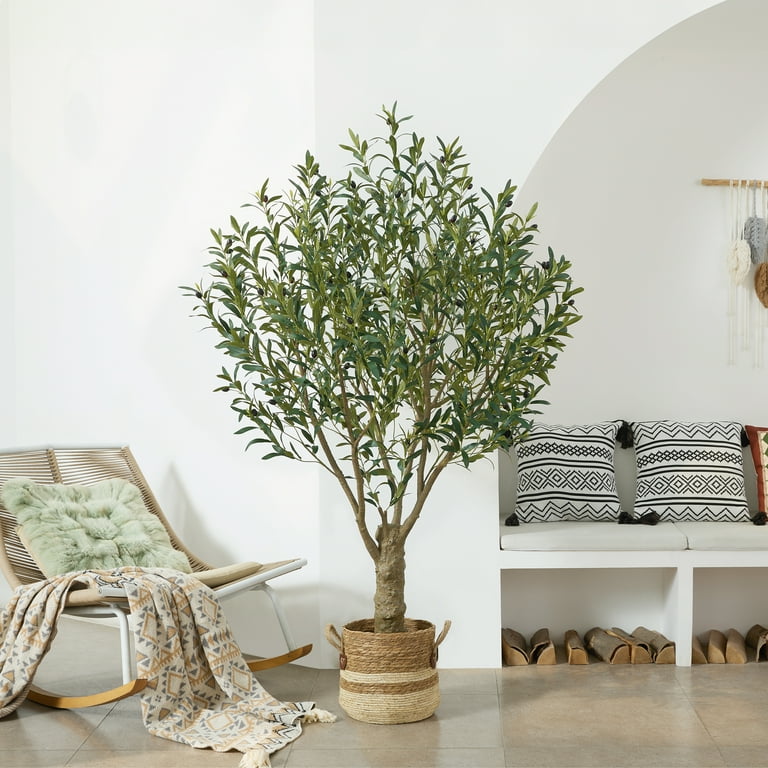 DR.Planzen 6ft Giant Artificial Olive Tree, UV Resistant photo 3