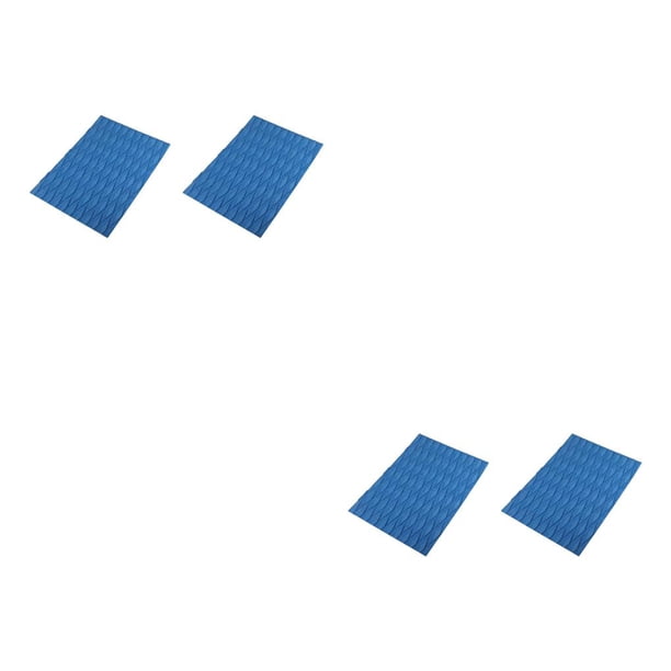 Soidarity Almohadilla de tracción para surf, 2 uds., repuesto de repuesto para cubierta de Surf, almohadillas traseras para tabla de Surf, Azul 2Conjunto