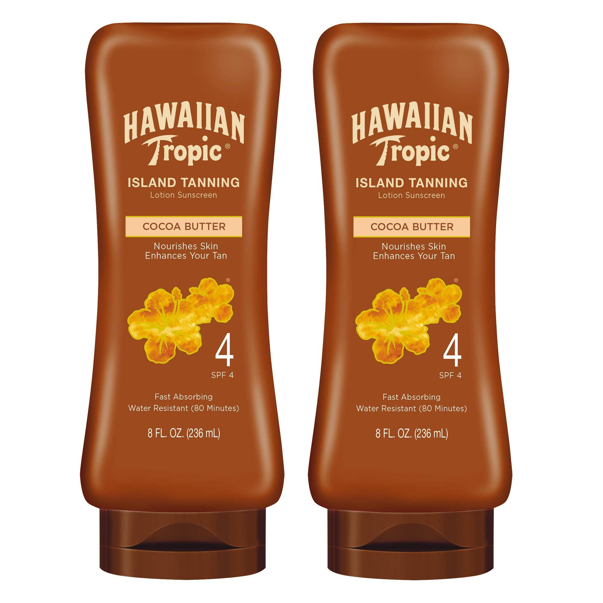 Hawaiian Tropic SPF 4 Sunscreen, Protective Dark Tannning Sunscreen