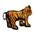 VIP Products Tuffy Jr. Zoo Plush Tiger Dog Toy, Multicolor