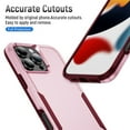 thumbnail image 5 of Entronix Magnetic Heavy Duty Sleek Case Designed for iPhone 16 Pro Max Shockproof Drop-Proof, Pink, 5 of 7
