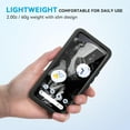 thumbnail image 3 of KOMI for Pixel 9 Case, IP68 Waterproof Dustproof, Built-in Screen Protector, Rugged Full Body Shockproof Phone Case for Google Pixel 9/9 Pro, Obsidian Black, 3 of 5