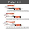 thumbnail image 2 of Fish Fillet Knife Fixed-Blade Fishing Knife Curved Boning Knife with Sheath Cover and Saver Lock with Non-Slip Handles, 2 of 7