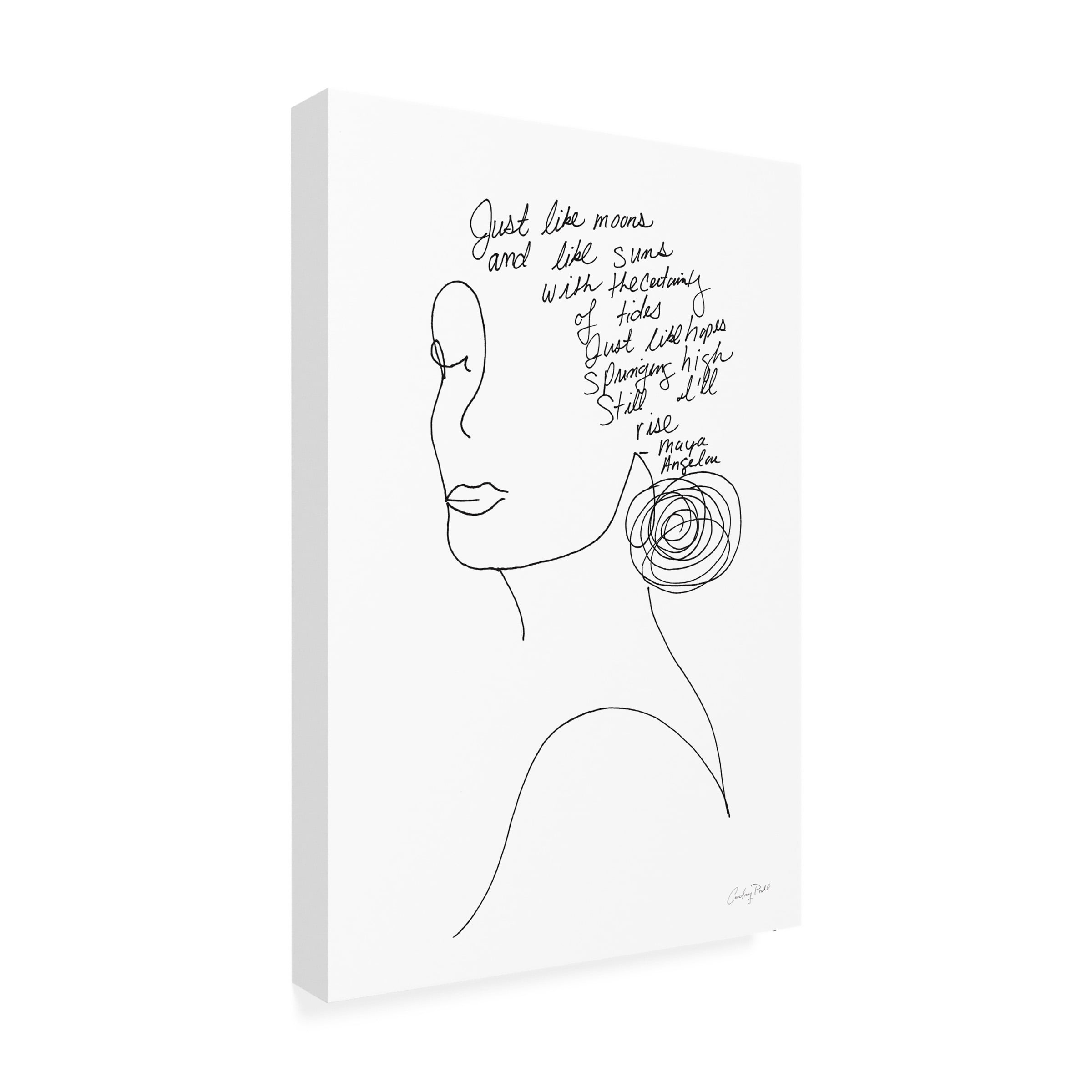 Courtney Prahl 'Still I Will Rise' Canvas Art