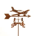 thumbnail image 1 of EZ Vane EZ1008-PT Low Wing Airplane Weathervane with Post Mount, 1 of 1