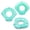 Blue, variant on Pink Inflatable Glitter Scallop Pool Float Summer, Sparkly Seashell Swimming Tube For Adults
