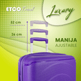 thumbnail image 4 of Maleta de Cabina Morado 10 kgs Carry On Avion Tipo American, 4 of 7