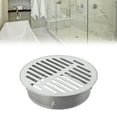 thumbnail image 2 of LEFU pour Couverture de Drain de Sol en Acier Inoxydable, Toit de Balcon Rond, Capuchon de Tuyau de Pluie Anti-Obstruction pour Jardin Extérieur, Installation Facile 160mm, 2 of 8