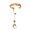 Butterfly gold, variant on Fogun Fashionable Cutout Butterfly/ Pendant Bracelet Anime Themes Women Handchain Rose Vine Bangle Versatile Jewelry