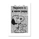thumbnail image 3 of Póster de Charlie Brown y Snoopy, página de diccionario, arte de pared de dibujos animados, lienzo, pintura, impresión, imagen para niños, regalo, habitación, decoración del hogar, Cuadros, 3 of 5