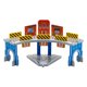 thumbnail image 5 of Juguete Modelo de Garaje de Tren de Madera DIY para Colección Preescolar Duradero Macarena Garaje de la estación, 5 of 8