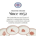 thumbnail image 7 of BIA Cordon Bleu Holiday Festive Round Stoneware Stackable Party Plate Set 4-Piece 6-Inch, 7 of 7