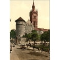 thumbnail image 1 of 24"x36" Gallery Poster, Castle tower Emperor Williams Monument, Germany 1890, 1 of 1
