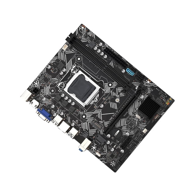 Placa base de computadora Baoblaze M.2 SATA2.0x3 Reemplazo de componentes tarjeta madre