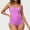Purple, variant on Miqool Shapewear Bodysuit for Women Butt Lifter Tummy Control Seamless Sculpting Full Body Shaper Snatched Waist Bodysuit
