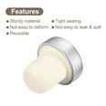 thumbnail image 4 of Unique Bargains 0.78x1.18inch T Shaped Reusable Sealing Wine Stopper Bottle Plugs, Silver 24Pack, 4 of 6
