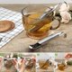 thumbnail image 4 of Tea Filter,2pcs Stainless Steel Infusers Stainless Steel Tube Spice Strainer Herbs Tea Filter and Universal Lid for Teapot, Mug, Cup, Bottle - Set of, 4 of 4