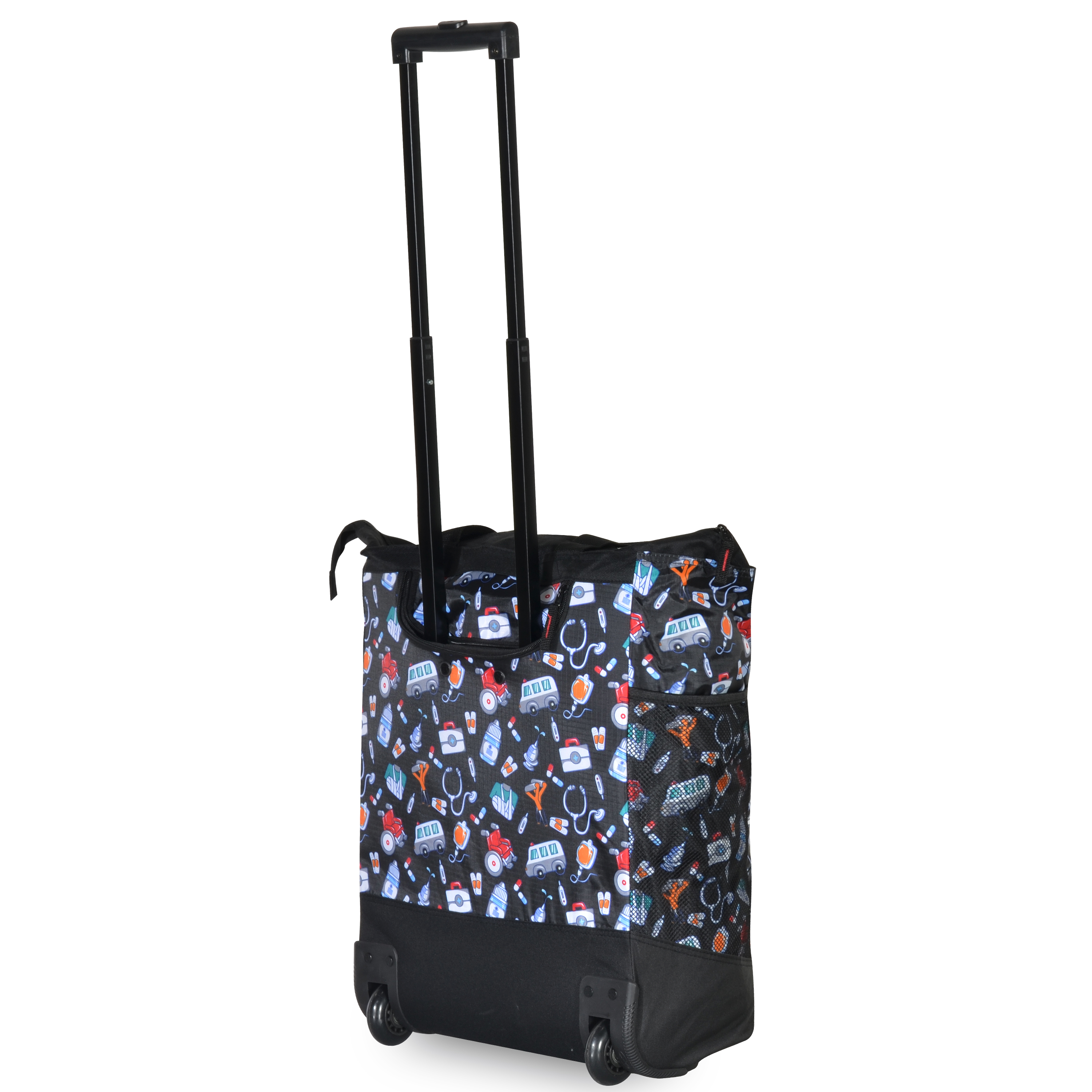 olympia usa rolling shopper tote