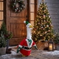 thumbnail image 6 of AZXY Christmas Porch Goose Outfit, 23‑Inch Goose Clothes for Cement Goose, Goose Clothing for Plastic Lawn Goose Statue, Christmas Outdoor Decor for Front Porch Yard Patio Lawn Garden, 6 of 8