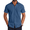 Blue, variant on COOFANDY Mens Summer Shirt Short Sleeve Button Down Shirts Regular Fit Business Casual Dress Shirts