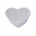 thumbnail image 2 of CHOOLD Ceramic Heart-Shaped Pudding Bowl Dessert Ramekin (Pink/White), 2 of 4