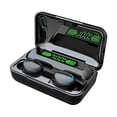 thumbnail image 1 of Auriculares inalámbricos TWS VOLTSTECH F9-5 Bluetooth 5.1, HiFi, cancelación de ruido, control táctil, micrófono HD, negro, 1 of 3