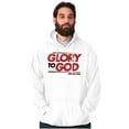 thumbnail image 3 of Glory to God Jesus Christ Faithful Hoodie Sweatshirt Women Men Brisco Brands M, 3 of 6