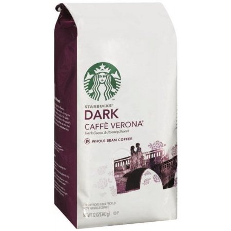 Caffe Whole Bean Coffee,12 Ounce (Pack of 3)