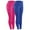 Multicolor, variant on VEKDONE 2 Pack Sports Leggings for Women High Waisted Tummy Control Tight Yoga Pants with Inner Pocket Stretch Plus Size Athletic Leggings