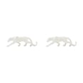 thumbnail image 4 of Guardoinrt Animal Shape Sculpture Solid Color Replacement Simulation Modern Exquisite Decorative Stylish Office Decor Ornament White 2Set, 4 of 6
