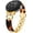Gold-A, variant on Bling Bands for Google Pixel Watch / Pixel Watch 2 / Pixel Watch 3 41mm, Adjustable Curved resin metal Strap Wristband Compatible with Google Pixel Watch for Women Men Rose Gold