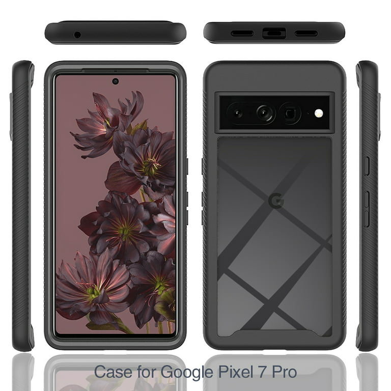 for Google Pixel 7 Pro Case, Dual Layer Shockproof Bumper Rugged Hybrid  Heavy Duty Clear Drop Protective Durable Hybrid 2-layer Phone Case for  Google Pixel 7 Pro, Rose 
