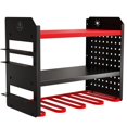 thumbnail image 2 of BUILTSTRONG Power Tool Organizer Wall Mount - 3-Tier Heavy-Duty Metal Hand Tool Storage Rack, Utility Racks, Drill Holder, PegBoard Side, & More - Ga, 2 of 7