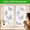Butterfly, variant on StarRound 42-Pack Anti-Collision Window Alert Decals Bird Strike Prevention Stickers