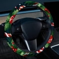 thumbnail image 2 of Christmas 14.5 Inch Printing PVC Leather Steering Wheel Cover Auto Accessories, 2 of 6