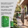 thumbnail image 5 of Natural Rodent Repellent Spray, Peppermint Oil Mouse Deterrent for Indoor & Outdoor Use, Plant-Based Pest Control for Home, Kitchen, Garage (60ml), 5 of 7